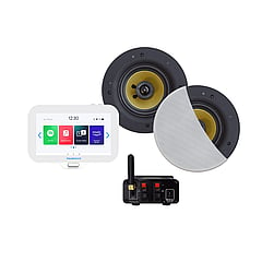 AquaSound N-Joy Connect music center controller met samba speakerset 50W, wit