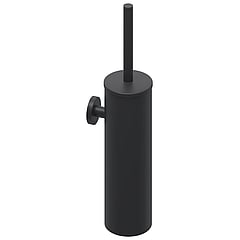 IVY Bond toiletborstelgarnituur geschikt voor wandmontage 40,6 x 8,9 x 12 cm, mat zwart PED