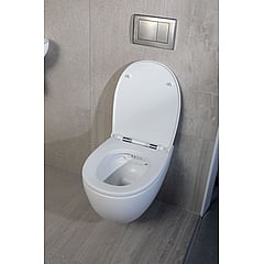 Globo 4ALL toiletzitting met softclose en quick-release 36 x 45 cm, mat wit