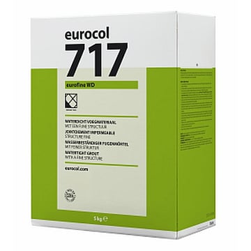 Eurocol 717 Eurofine WD voegmiddel pak à 5kg, antraciet