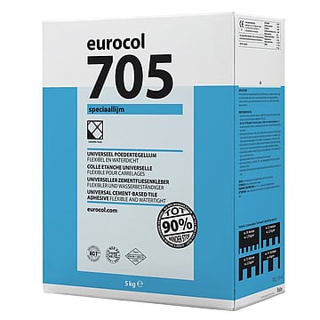 Eurocol 705 Speciaal tegelpoederlijm zak à 5kg