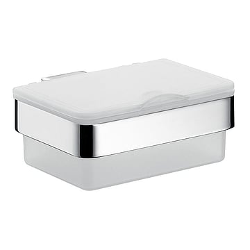 Emco Loft box voor vochtige doekjes 6 x 15,5 x 15,4 cm, chroom