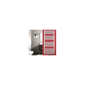 Sub 034 haak voor radiator met ronde buizen 2x6 cm, chroom