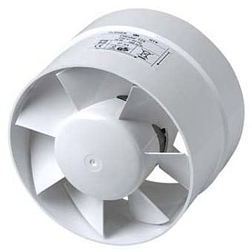 Plieger ventilator cilinder 188m³ ø 125 mm wit