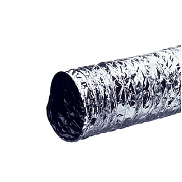 Plieger aluminiumet PVC luchtslang brandveilig ø 150 mm 1.5 meter aluminium