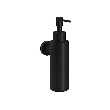Hotbath Cobber zeepdispenser wandmodel 17,8 x 5 x 10,9 cm, mat zwart