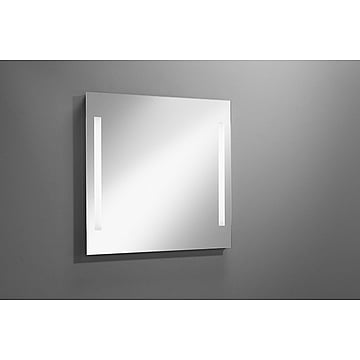 Sub 129 spiegel met verticale LED-verlichting 80x80 cm