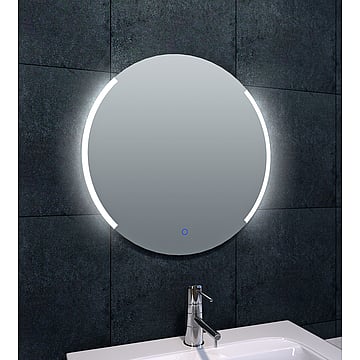 Wiesbaden Round spiegel met LED-verlichting met spiegelverwarming ø 60 cm