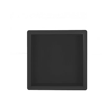 Sub Sunk inbouwnis 30x30x7 cm, mat zwart