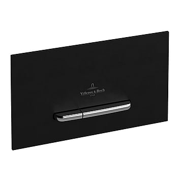 Villeroy & Boch ViConnect E300 bedieningspaneel tweeknops 25,3 x 14,5 cm, zwart/matchroom