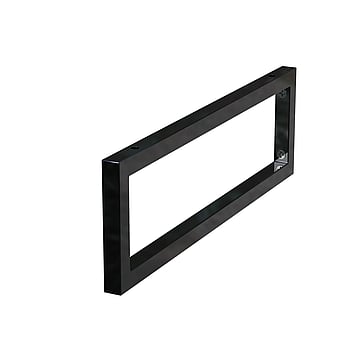 Sub Vito console / ophangbeugel voor wastafelblad 45 x 2 x 14 cm, mat zwart