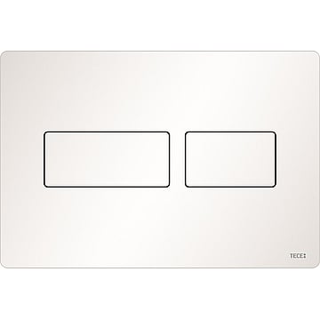 TECE Solid wc-bedieningsplaat voor duospoeling 22 x 15 x 0,6 cm, mat wit