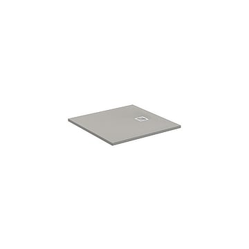 Ideal Standard Ultra Flat Solid douchevloer vierkant 90 x 90 cm, betongrijs