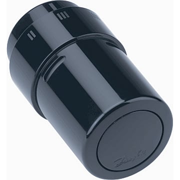 Danfoss Living thermostaatkop design RA-X zwart (RAL 9005)