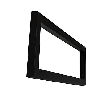 Wiesbaden Modul supportbeugel 40x14 cm vierkant, mat zwart