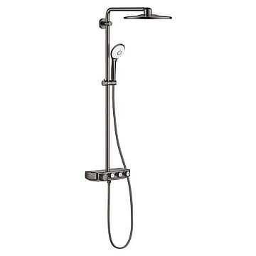 GROHE Euphoria SmartControl 310 douchesysteem duo rond, hard graphite
