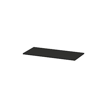 INK® Topdeck 45 afdekplaat voor onderkast gelakt 100x2x45cm, mat zwart