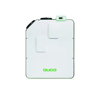 Duco DucoBox Energy Premium WTW unit, 570, 2 zones links met heater