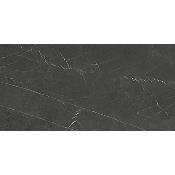 Cifre Cerámica Marquina Pulido keramische vloertegel marmerlook gerectificeerd 60 x 120 cm, zwart