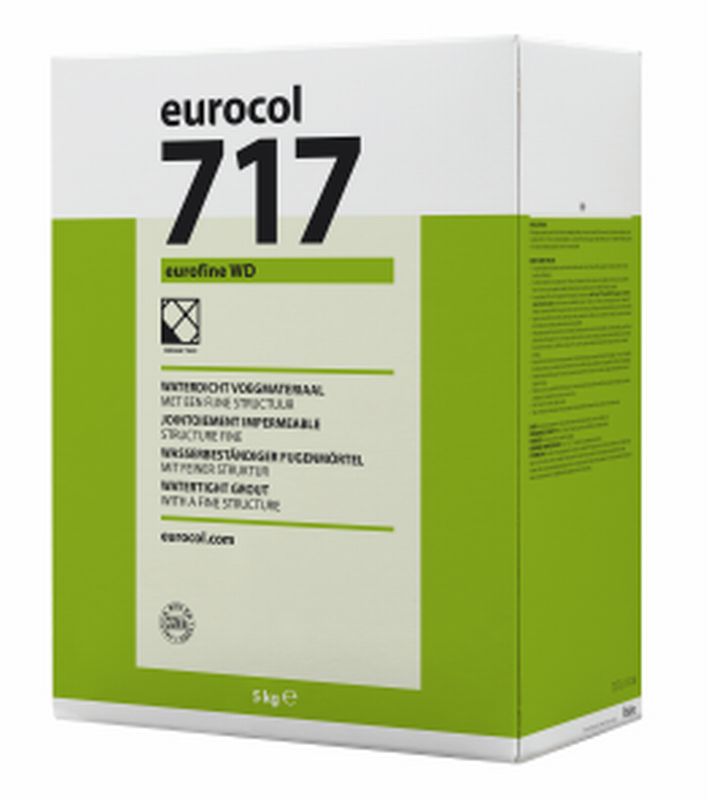 Eurocol 717 Eurofine WD voegmiddel pak à 5kg antraciet
