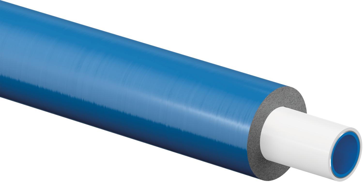 UPONOR Uni pipe plus leiding buis Thermo 16x2mm gesoleerd ISO 4(S4)4mm isolatie rood