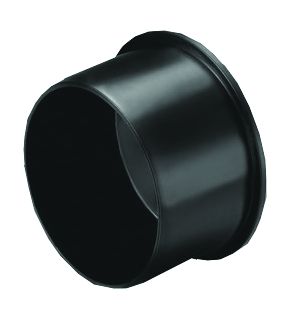 Wavin schuiffitting met 1 aansluiting Wafix PP zwart uitwendige buisdiameter 110mm