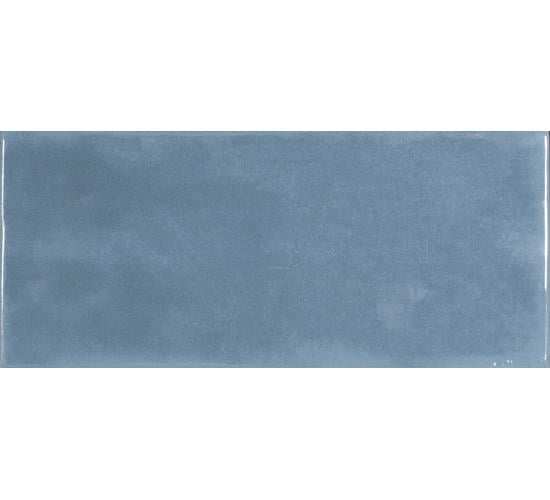 ROCA Majolica wandtegel 11x25x0.7cm blue steel