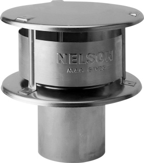 Burgerhout Nelson rookgaskap Ø130mm Aluminium Nelson