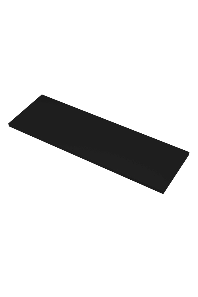 Proline Top afdekplaat gelakt 140 x 3 2 x 46 cm mat zwart