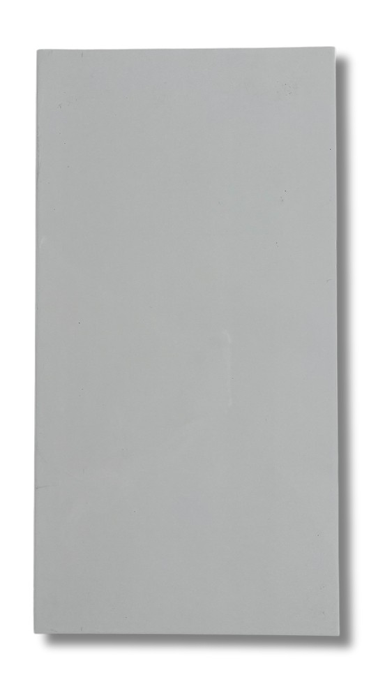 Sub Online flatpack onderkast met acryl wastafel zonder kraangaten met spiegel 80x55x46cm hoogglans wit
