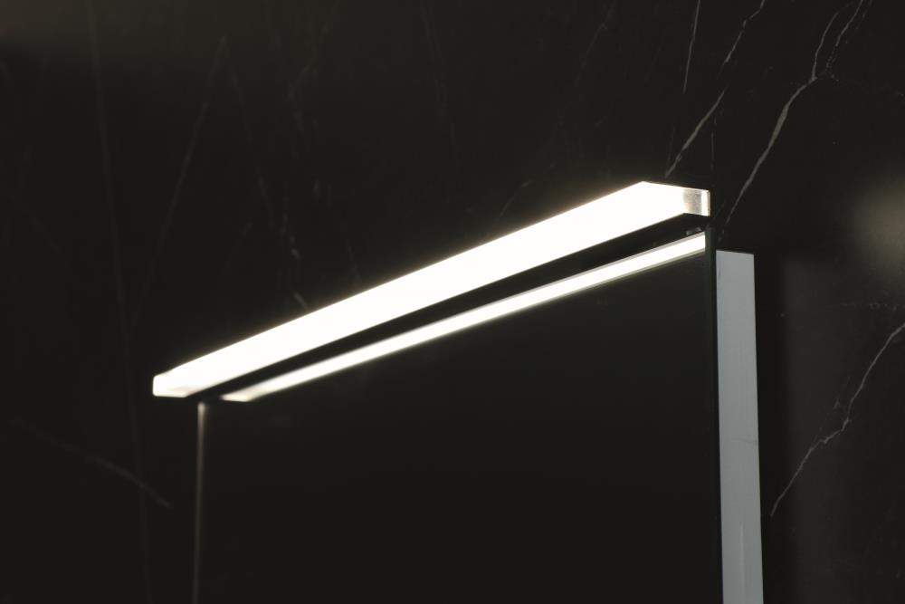 INK LED Line opbouw LED-verlichting geschikt voor spiegelkast met colour-changing en dimbaar 60 cm mat zwart