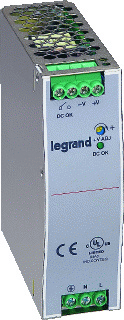 Legrand LEGR gelijkstroomvoedingseenheid 40x113x125mm 1e sec 24 28V