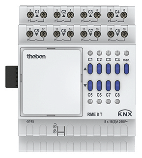 Theben THEB schakelactor bussyst RME bussyst KNX DRA (DIN-rail ad)