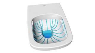 Productafbeelding van Duravit ME by Starck rimless wandcloset voor SensoWash met WonderGliss, wit